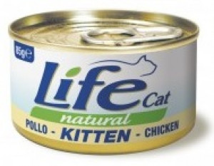 LIFE CAT KITTEN CHICKEN - konservi kaķēniem 24 x 85g